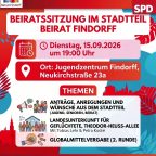 Beiratssitzung des Findorffer Stadtteilbeirats